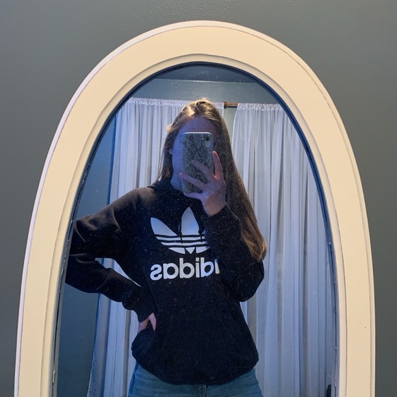 Black Adidas Hoodie - Picture 3 of 4